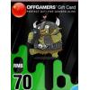 OffGamers Gift Card | OGC购物礼品卡 70元