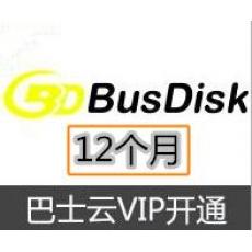 巴士云BusDisk网盘云盘 12个月